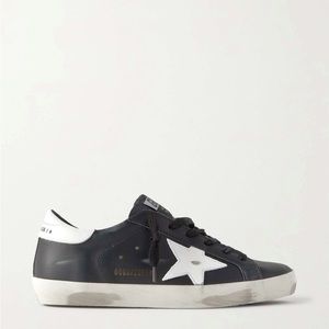 Golden Goode superstar distressed leather sneakers
